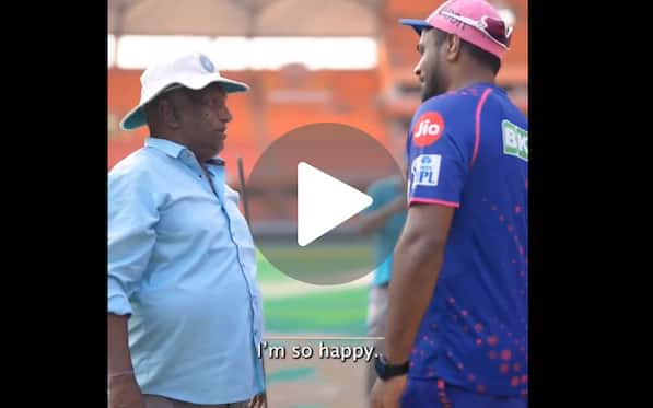 [Watch] 'Win The Trophy' - Samson Blessed By SRH Curator For T20 World Cup